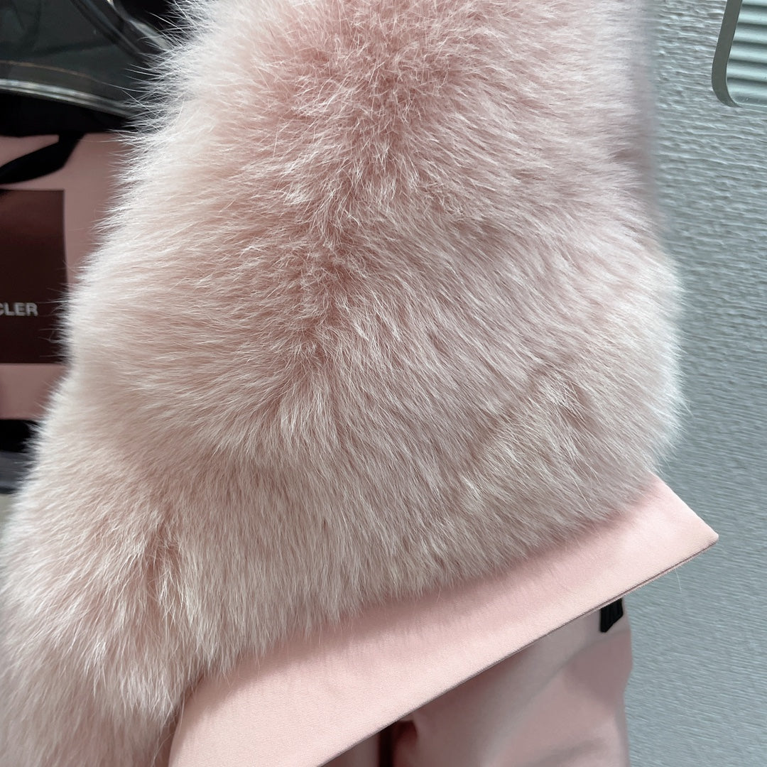 MONCR  Jacket Down Hoodie FUR 3 Color 's