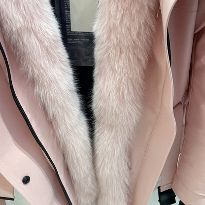 MONCR  Jacket Down Hoodie FUR 3 Color 's