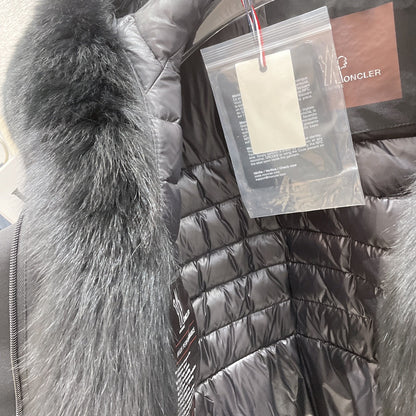 MONCR  Jacket Down Hoodie FUR 3 Color 's