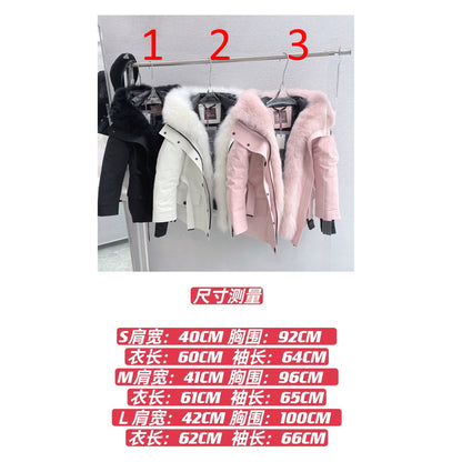 MONCR  Jacket Down Hoodie FUR 3 Color 's