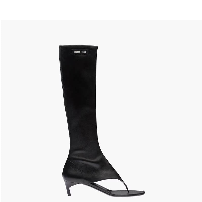 MI MI PRD leather  Boots Thong 2 color 's