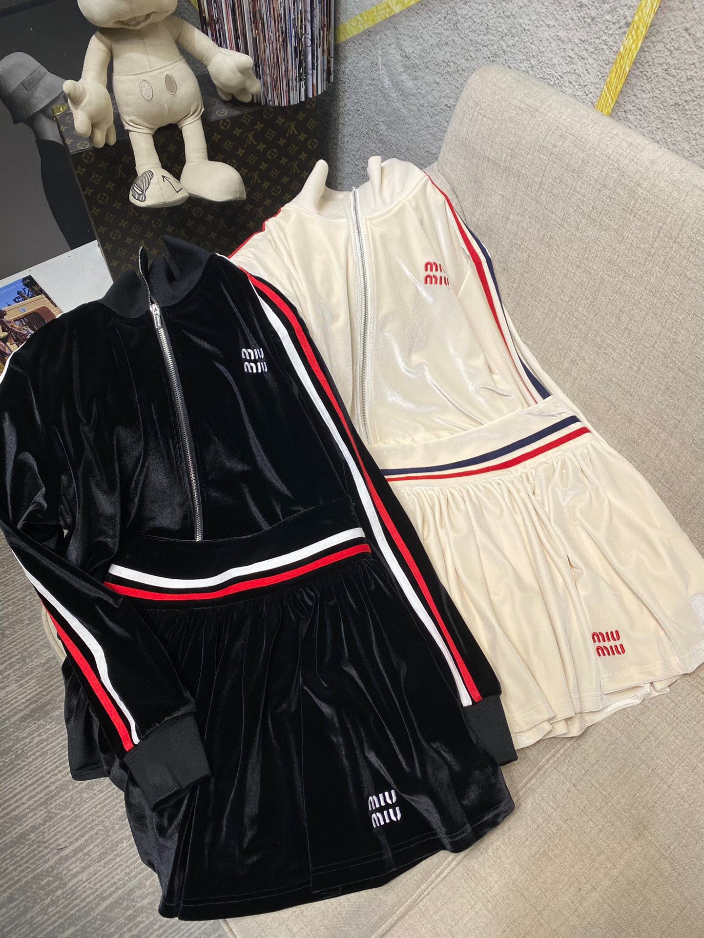 MIU MI Sport Suits Activewear Woman Skirt