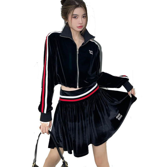 MIU MI Sport Suits Activewear Woman Skirt