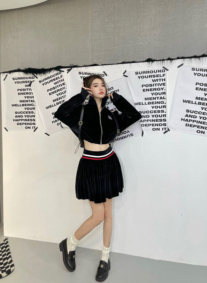 MIU MI Sport Suits Activewear Woman Skirt