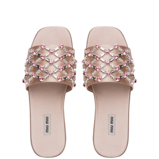 MIU MI   Slippers Stones 2 Color 's