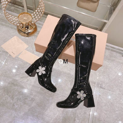 MIU PRD  Boots 2 Color 's Crystal