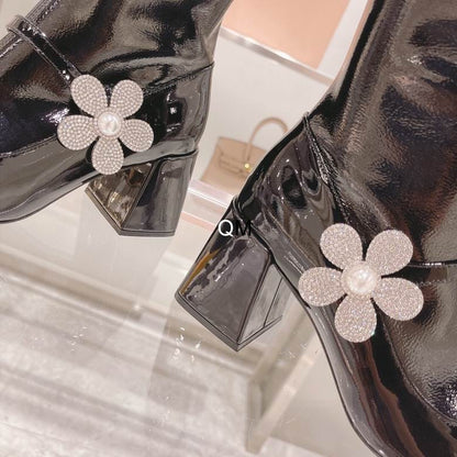 MIU PRD  Boots 2 Color 's Crystal