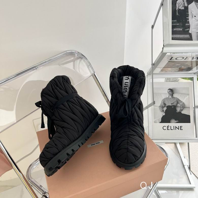 MIU MI PRD UGG Boots Puffer  2 Color 's