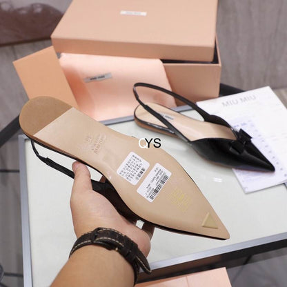 MIU MI Sandals 2 Color 's Mule
