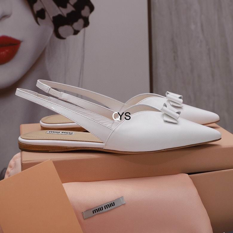 MIU MI Sandals 2 Color 's Mule