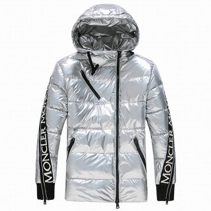 Moncr Down Jacket Silver