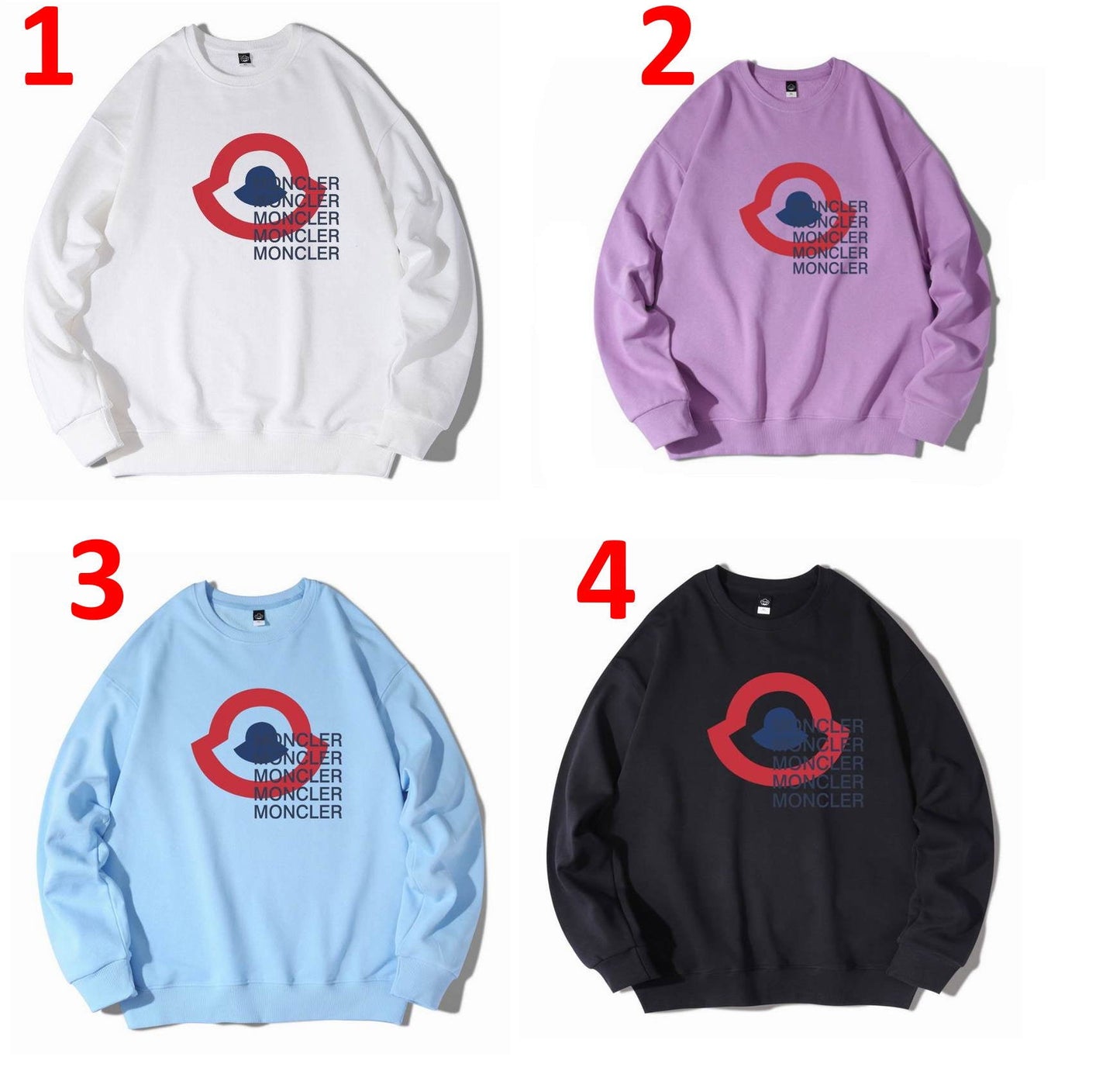 MONCR  Sweater Sweatshirt 4 Color 's