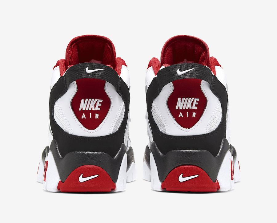 N*ke Sneakers  Barra White red
