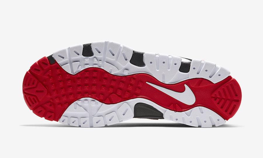 N*ke Sneakers  Barra White red