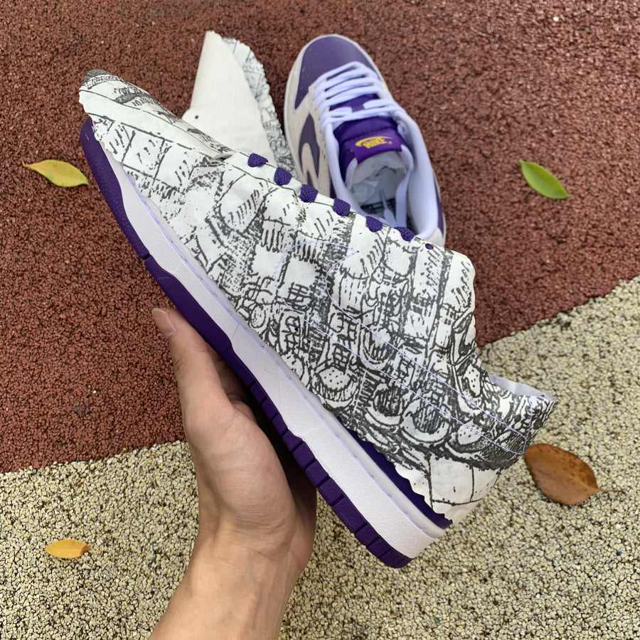 N*KE   Dunk Low Flip Sneakers