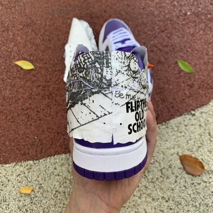 N*KE   Dunk Low Flip Sneakers