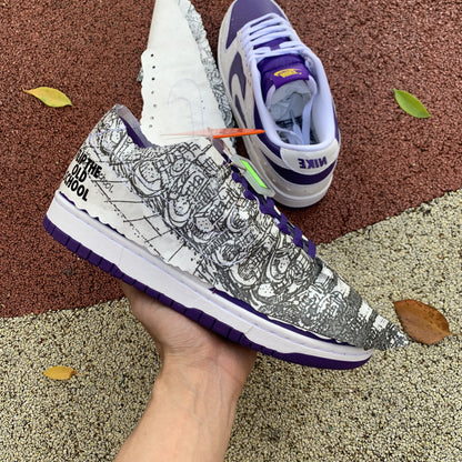 N*KE   Dunk Low Flip Sneakers