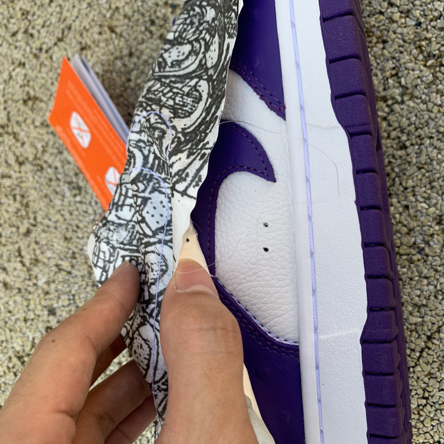 N*KE   Dunk Low Flip Sneakers