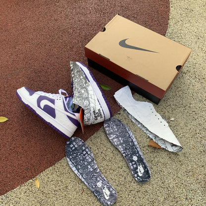 N*KE   Dunk Low Flip Sneakers