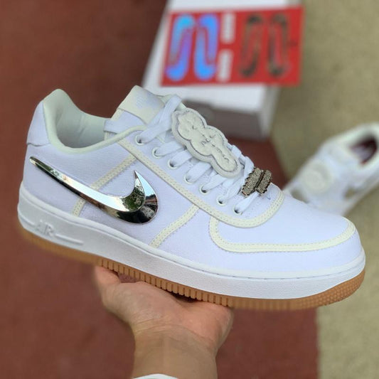 N*ke Max Sneakers  Force 1 Low Travi Scot
