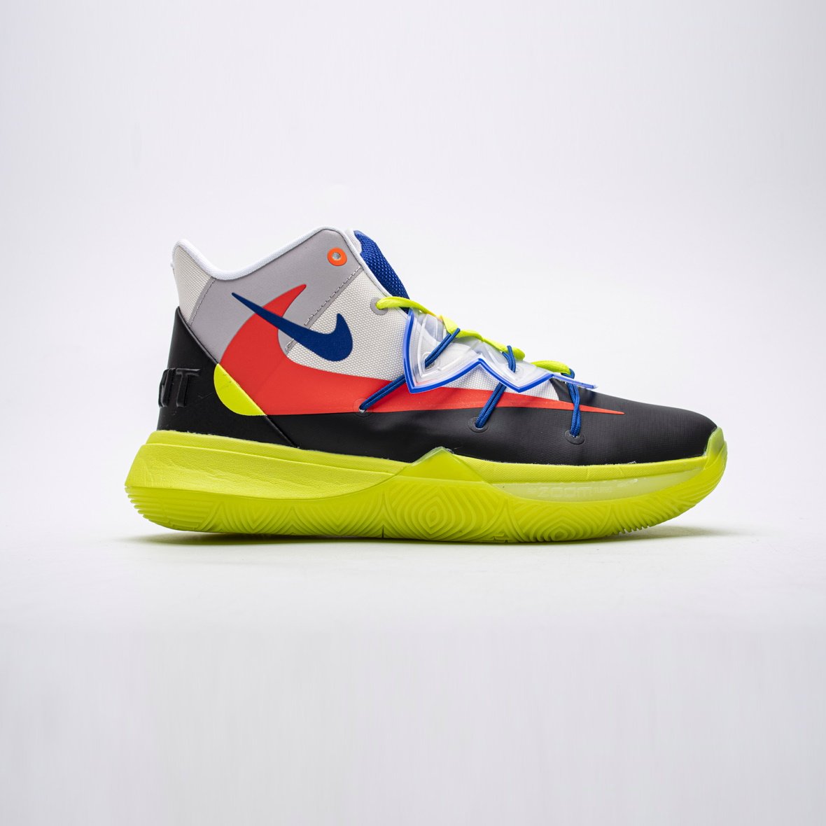 N*ke Max Kyrie 5 Concepts TV Yellow Red Sneakers