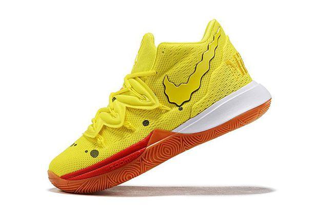 N*ke Max  Kyri 4 Yellow Sneakers