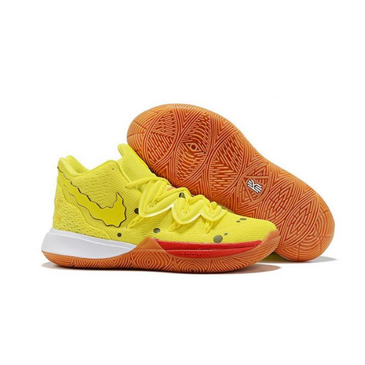 N*ke Max  Kyri 4 Yellow Sneakers