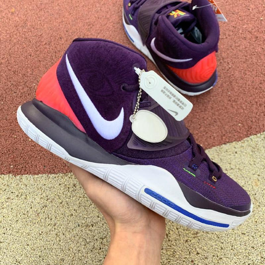 N*ke  Kyrie 6 Purple  Sneakers