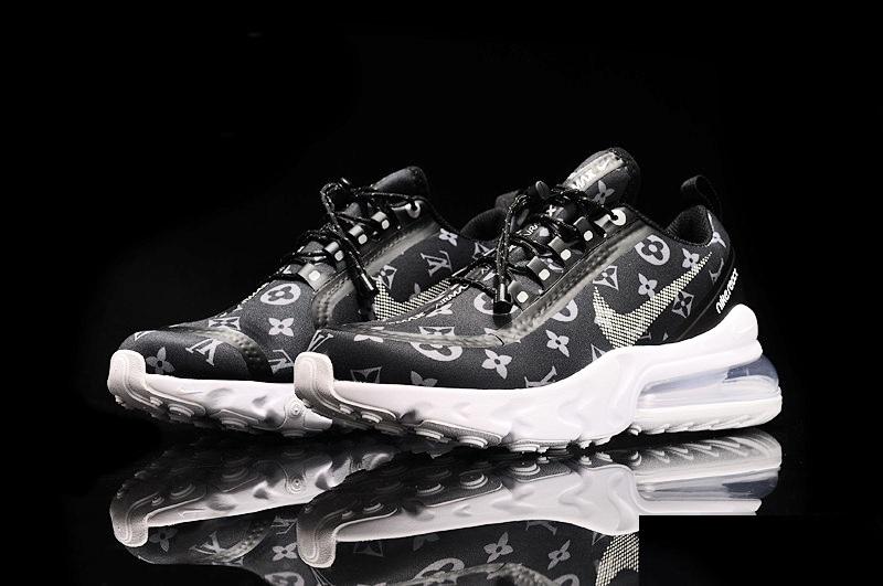 LU N*ke Sneakers Supre Reaction Black