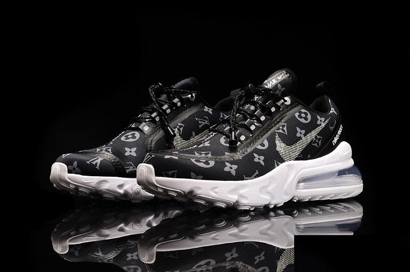 LU N*ke Sneakers Supre Reaction Black