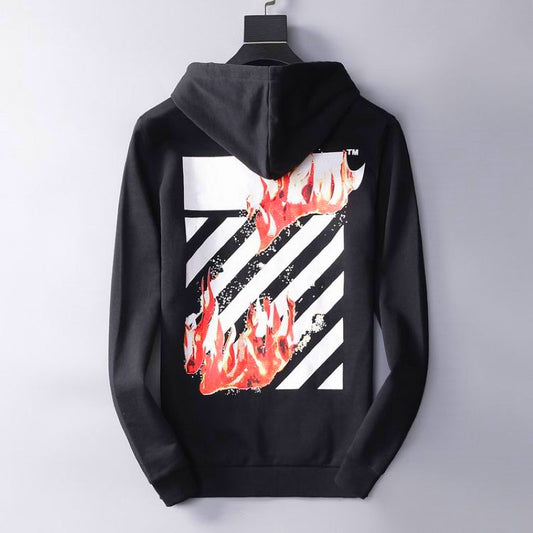 Off  Wite Sweater Top Hoodie