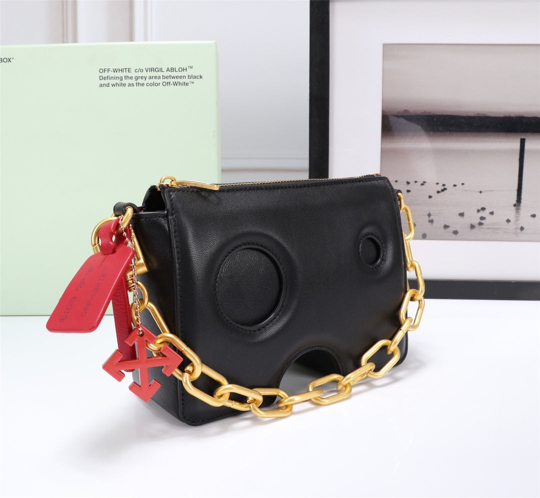 OFF WITE  Bag  Black 20 cm