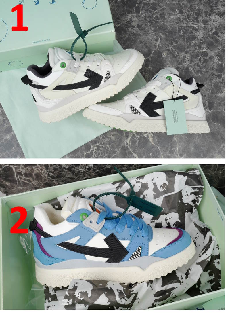 OFF WITE rainers Sneakers Low Runner 2 Color 's