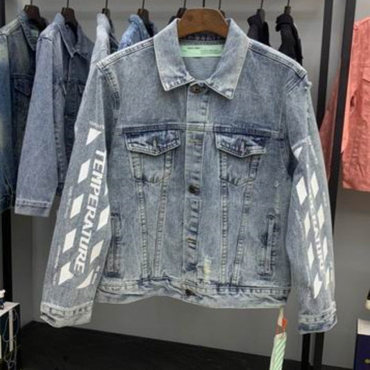 Off Wite Jeans Jacket