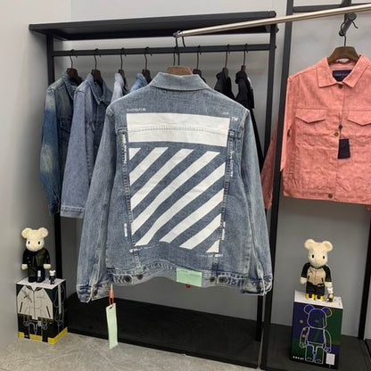 Off Wite Jeans Jacket