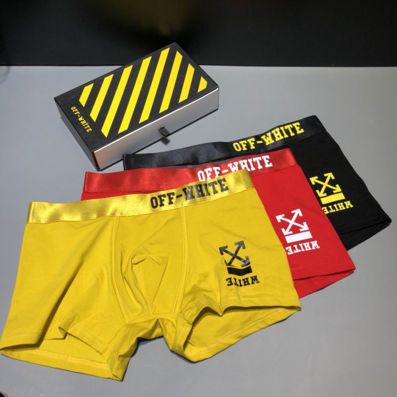 OFF WITE Underwear Mans 3 pcs