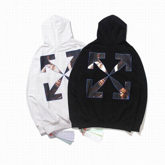Off  Wite Sweater Hoodie  2 Colors