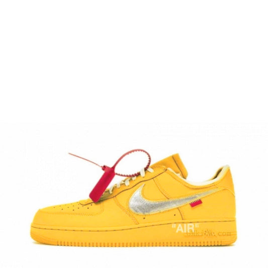 OFF WITE N^ke Air force university gold Sneakers