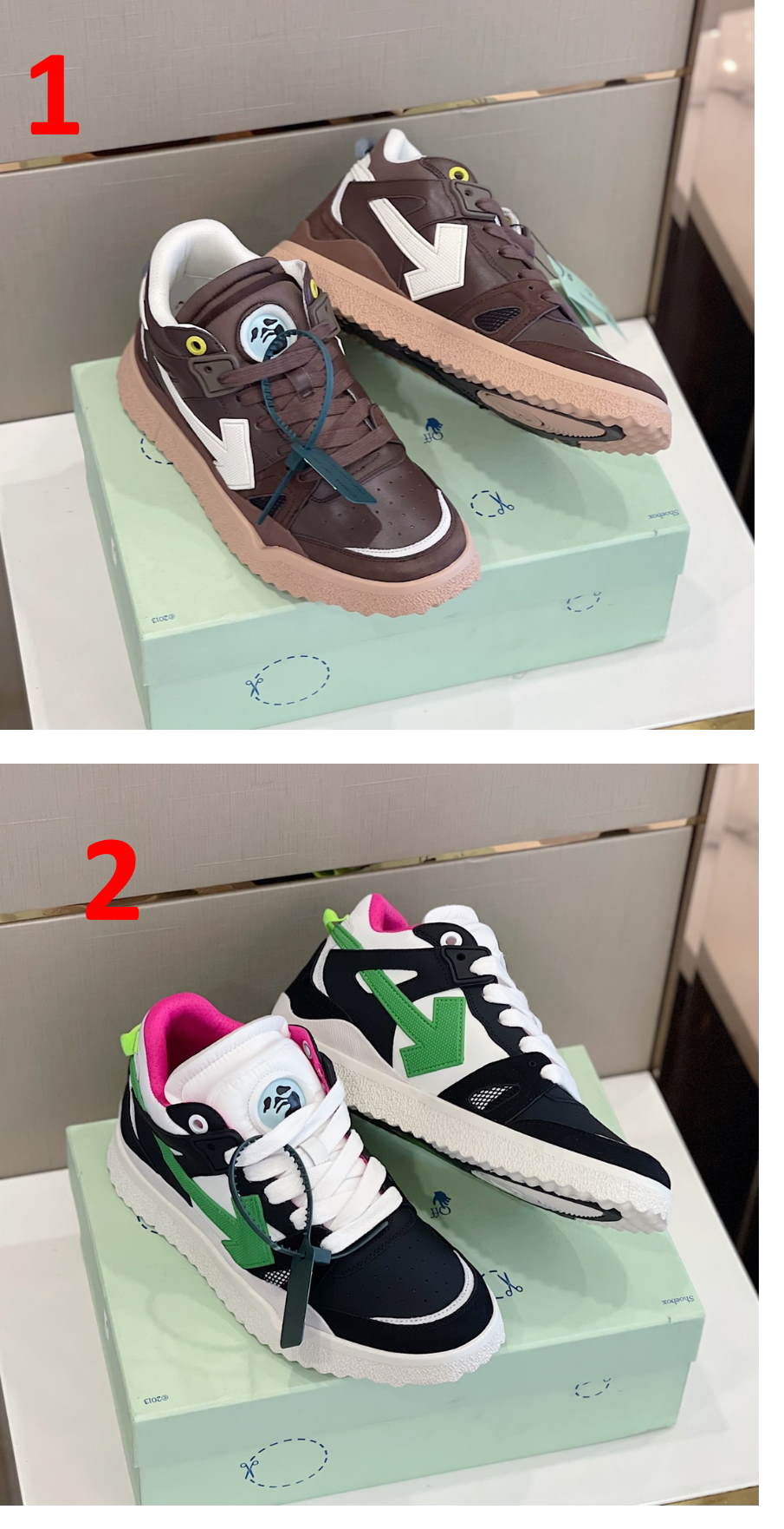 OFF WITE  Sneakers 2 Color 's