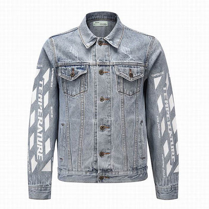 Off Wite Jeans Jacket