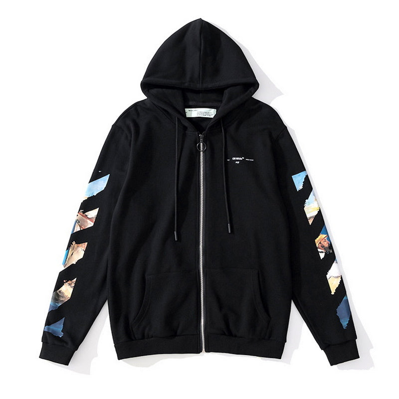 OFF WITE Sweatshirt Jacket  Hoodie 2 Color 's