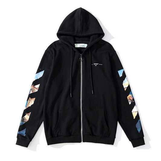 OFF WITE Sweatshirt Jacket  Hoodie 2 Color 's