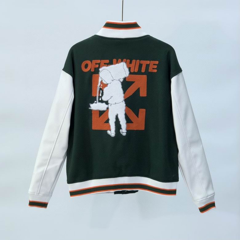 OFF WITE jacket Baseball Varsity Bomber