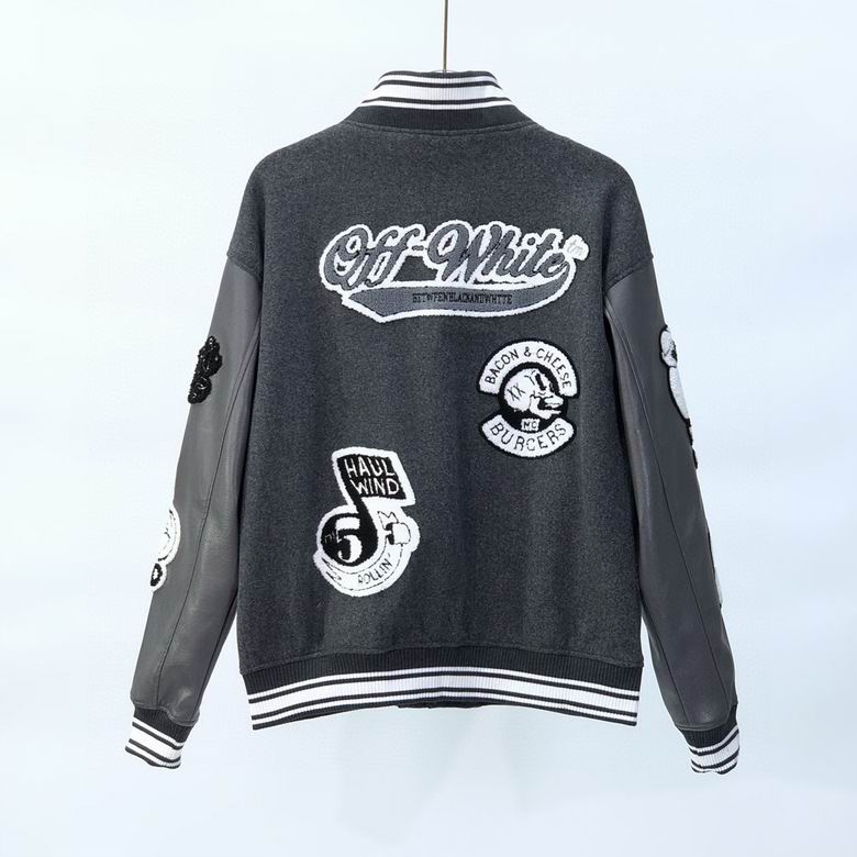 OFF WITE jacket Baseball Varsity Bomber