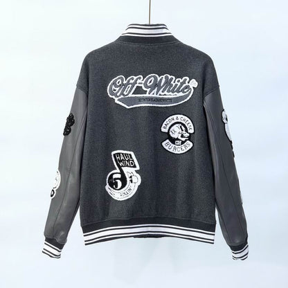 OFF WITE jacket Baseball Varsity Bomber