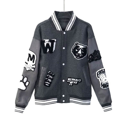 OFF WITE jacket Baseball Varsity Bomber