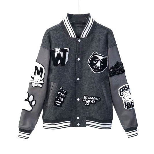 OFF WITE jacket Baseball Varsity Bomber