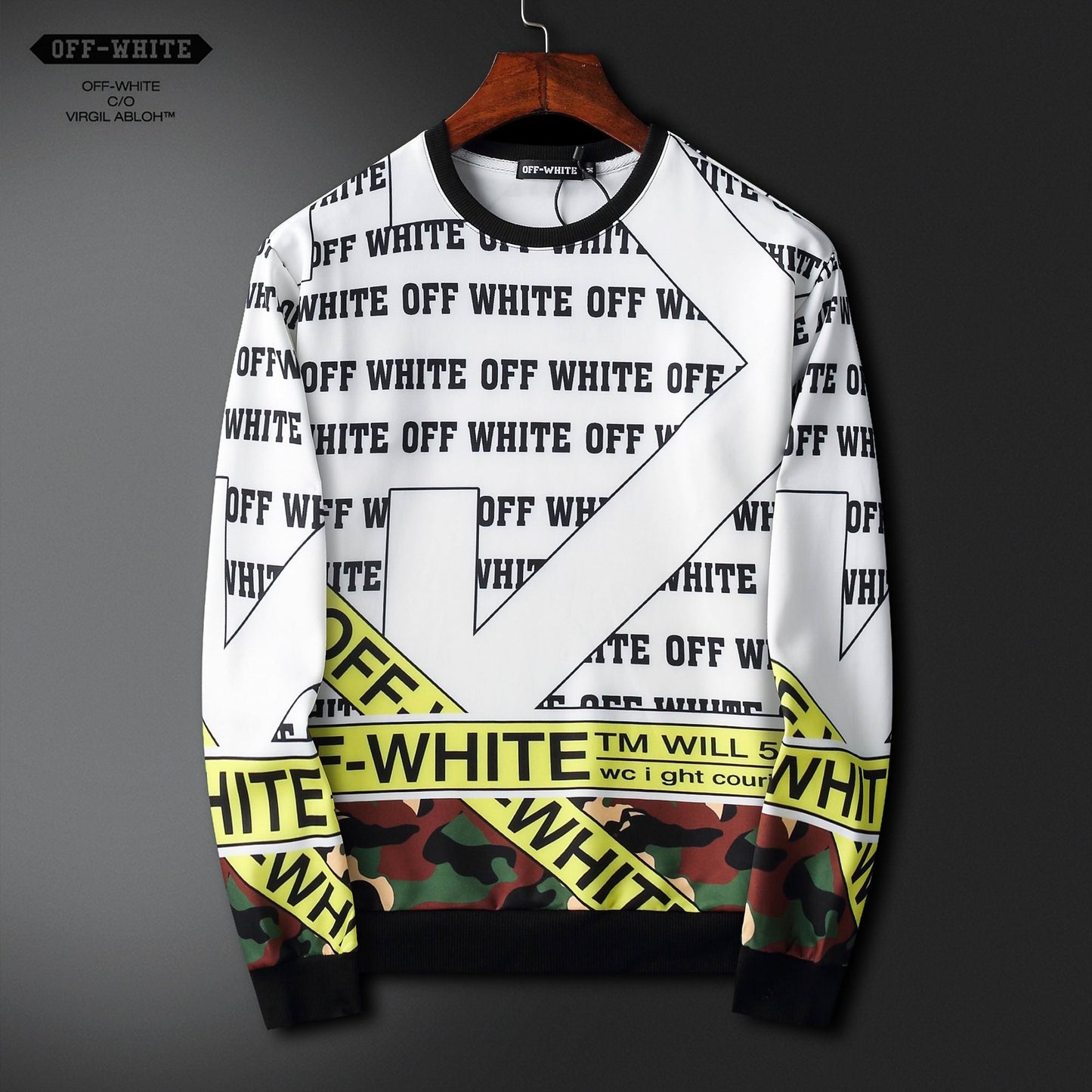 OFF WITE Sweater Sweatshirt 2 Color 's