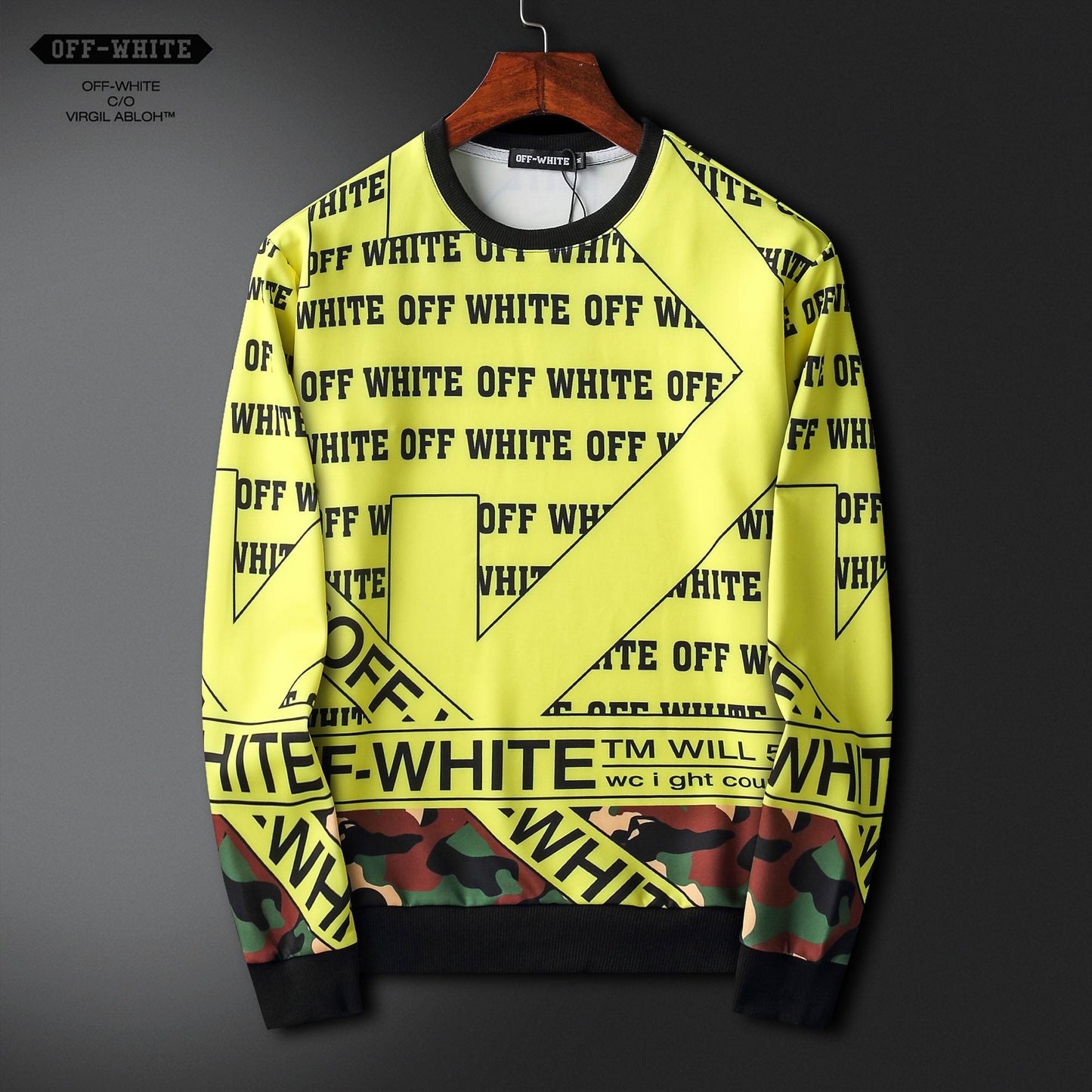 OFF WITE Sweater Sweatshirt 2 Color 's