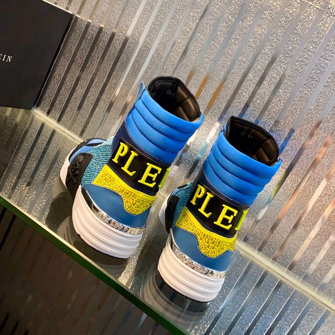 Plein Sneakers High Blue